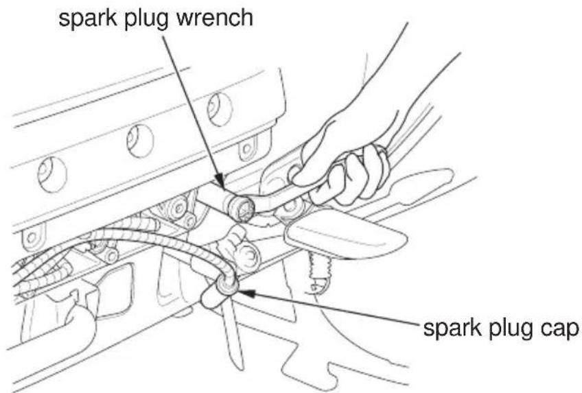 Honda Gold Wing Airbag (2012) - Spark Plug Inspection & Replacement - 1