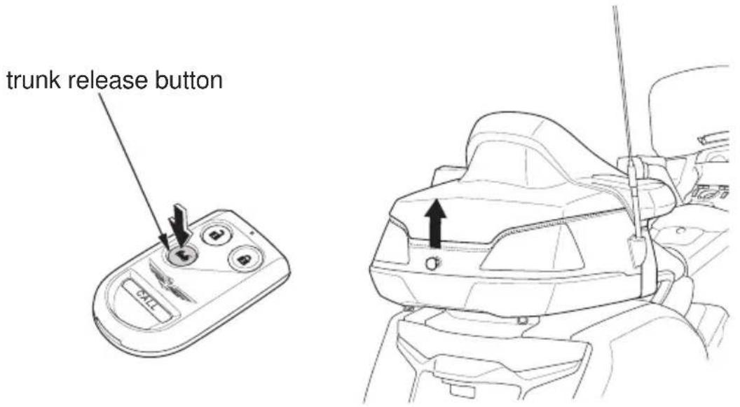 Honda Gold Wing Airbag (2012) - Remote Transmitter - 3