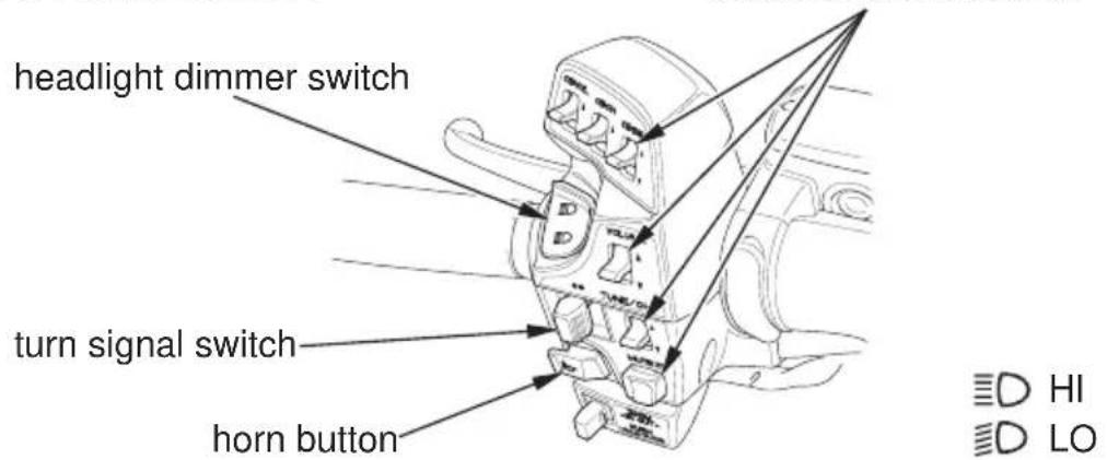 Honda Gold Wing Airbag (2012) - LEFT HANDLEBAR - 1