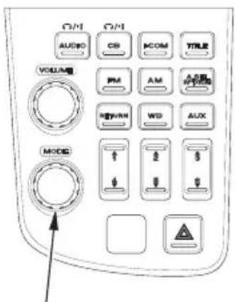 Honda Gold Wing Airbag (2012) - Fader Control - 1