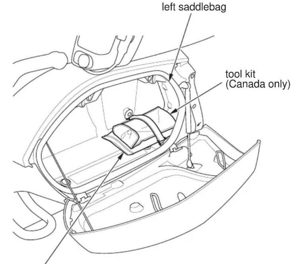 Honda Gold Wing Airbag (2012) - LEFT SIDE - 1