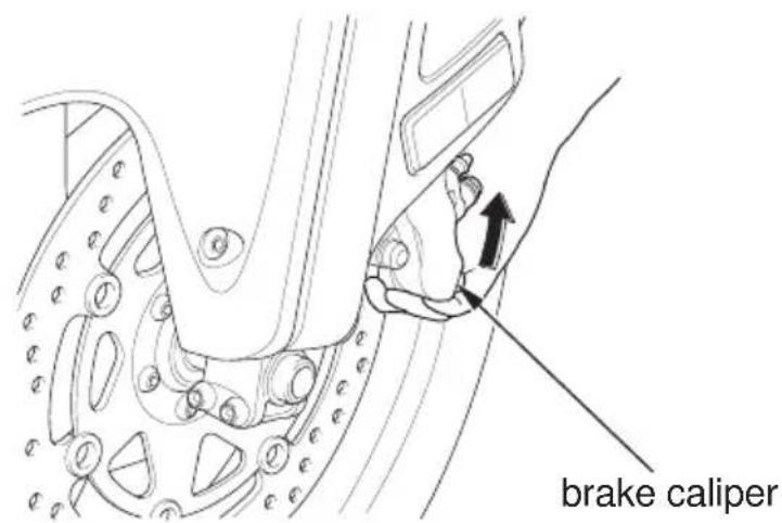 Honda Gold Wing Airbag (2012) - Brake System Inspection - 1