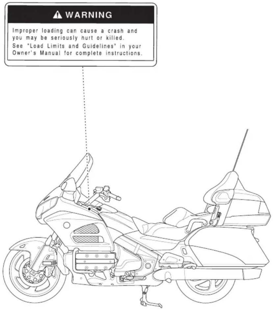 Honda Gold Wing Airbag (2012) - Modifications - 3