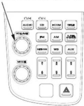 Honda Gold Wing Airbag (2012) - Auto Volume Control (AVC) - 1