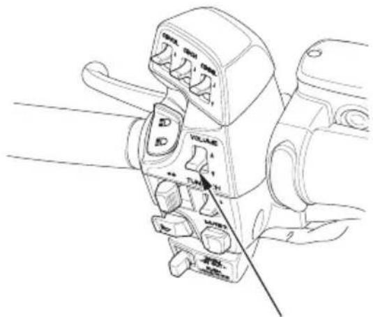 Honda Gold Wing Airbag (2012) - VOLUME Control - 2