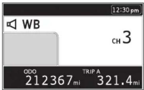 Honda Gold Wing Airbag (2012) - Weather Band (WB) - 3
