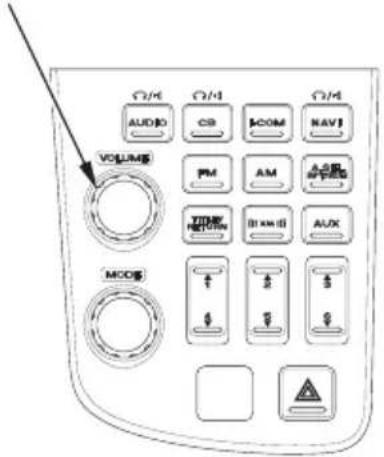 Honda Gold Wing Airbag (2012) - VOLUME Control - 4