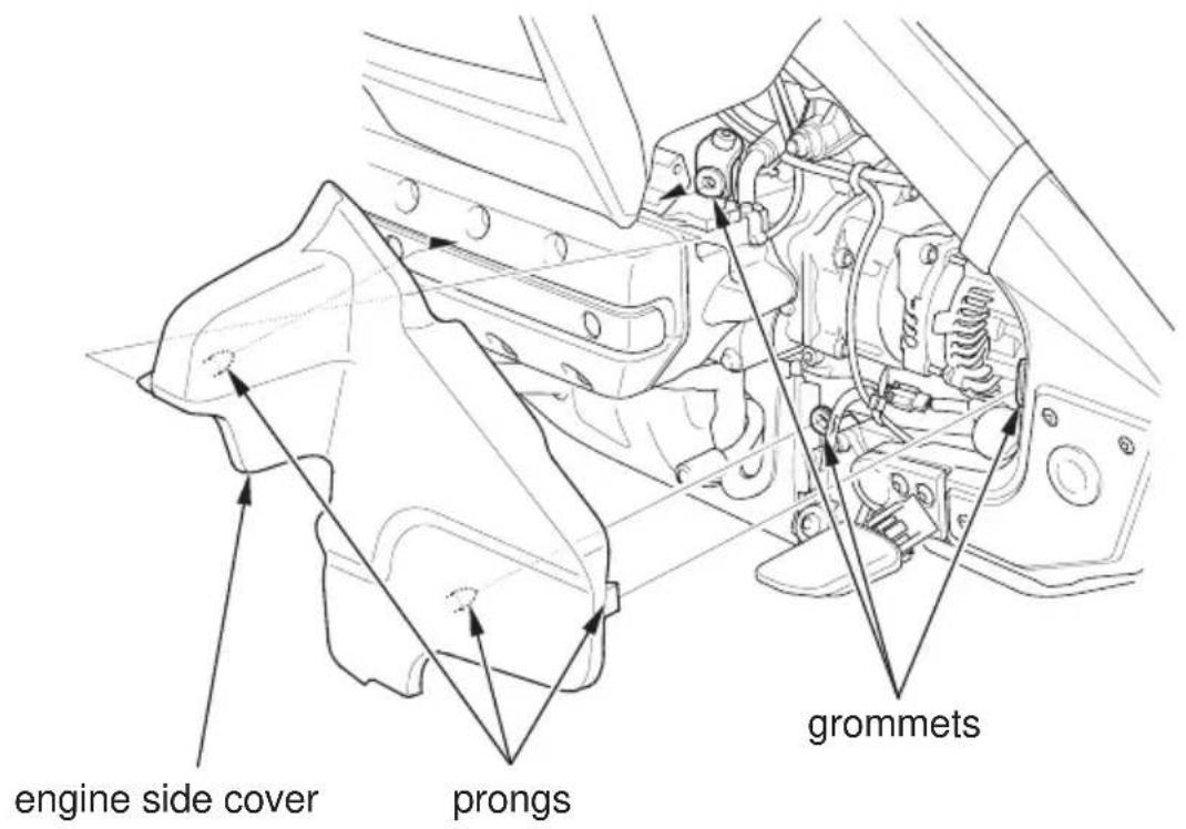 Honda Gold Wing Airbag (2012) - LEFT SIDE - 1