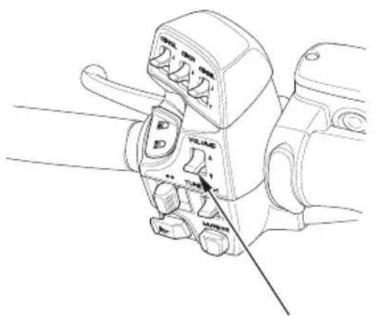 Honda Gold Wing Airbag (2012) - VOLUME Control - 1