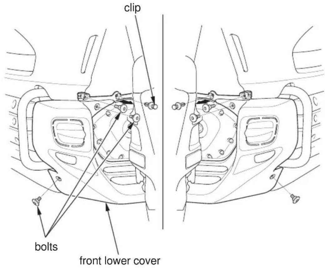 Honda Gold Wing Airbag (2012) - FRONT - 1