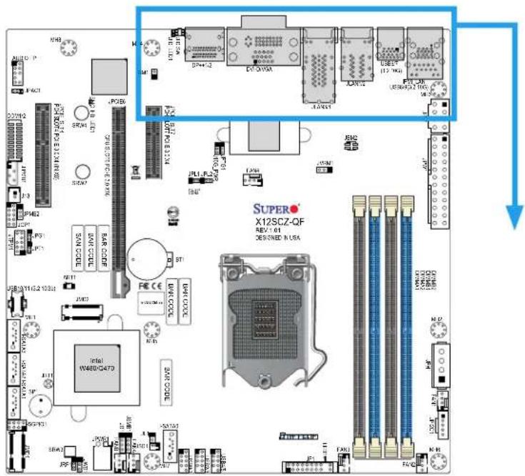 SUPER X12SCZ-QF REV/01 DESIGNED N USA