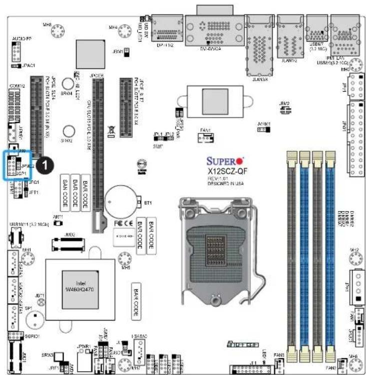 SUPER X12SCZ-QF REV:7.01 DESIGNED IN USA
