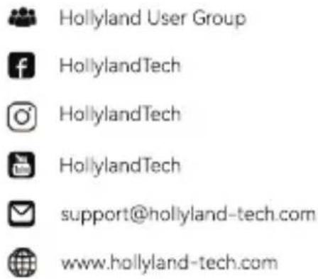 Hollyland User Group HollylandTech HollylandTech HollylandTech support@hollyland-tech.com www.hollyland-tech.com