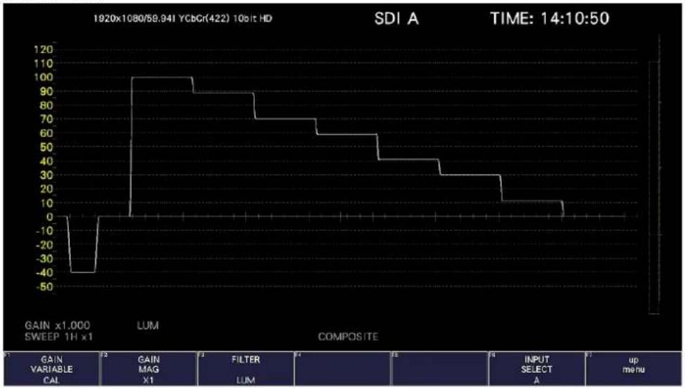 Leader LV5600 - Video Signal Waveform Display - 1