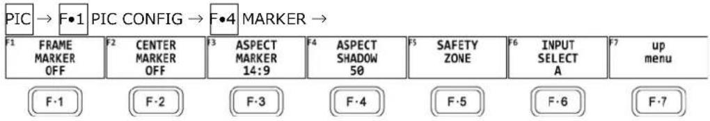 Leader LV5600 - Configuring the Marker Settings - 1
