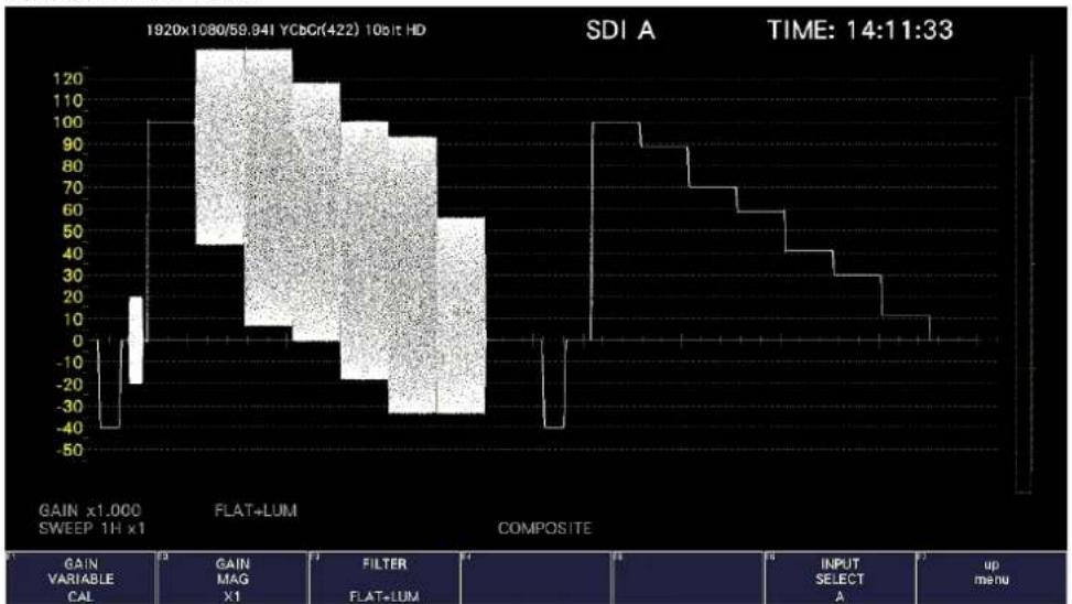 Leader LV5600 - Video Signal Waveform Display - 2