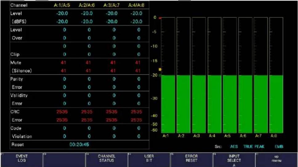 Leader LV5600 - Status Display (SER03) - 1
