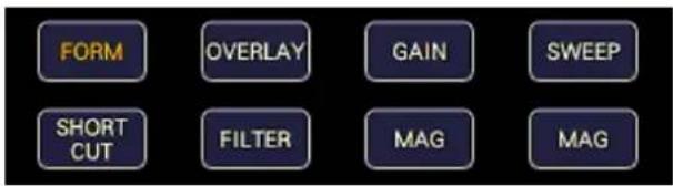 FORM OVERLAY GAIN SWEEP SHORT CUT FILTER MAG MAG