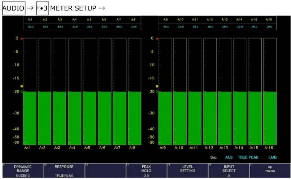 Leader LV5600 - Meter Display - 1