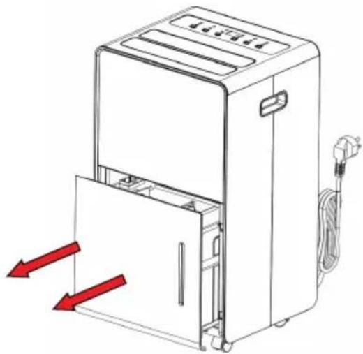 BEKO BDPM020 - Изпразване на резервоара - 1