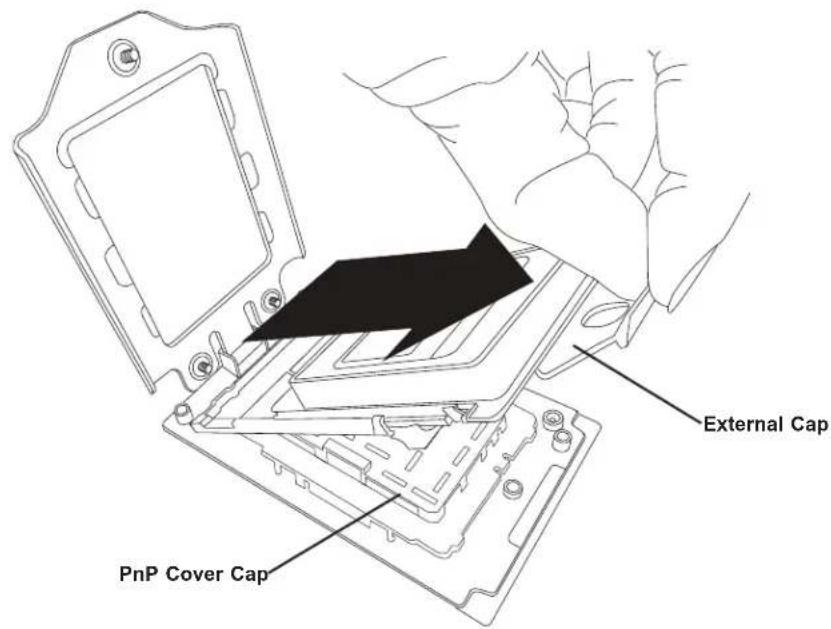 External Cap PnP Cover Cap
