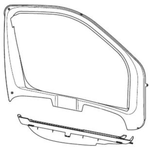 DOMETIC SP 310 - Pleated Side Blind SP 310 - 1