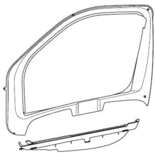 DOMETIC SP 310 - Pleated Side Blind SP 310 - 4
