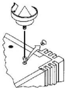 INFINITY Modulus Subwoofer - MAKING YOUR SUBWOOFER READY FOR USE Installing the Isolation Feet - 1