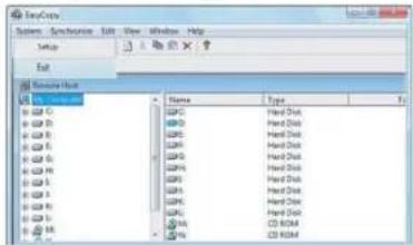 Menu Help File Edit View Window Help Setup End Name Type To GFC Hard Disk GND Hard Disk GND Hard Disk GMM Hard Disk GPP Hard Disk GPA Hard Disk GPS Hard Disk GPA Hard Disk GPK Hard Disk GKL Hard Disk GKLA CD ROM GKNGD CD ROM
