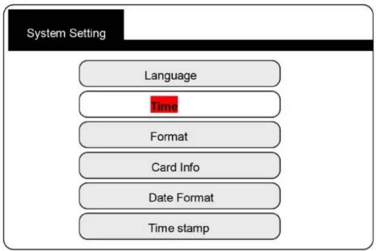 PCE IVE 320 - Time and date setting - 1