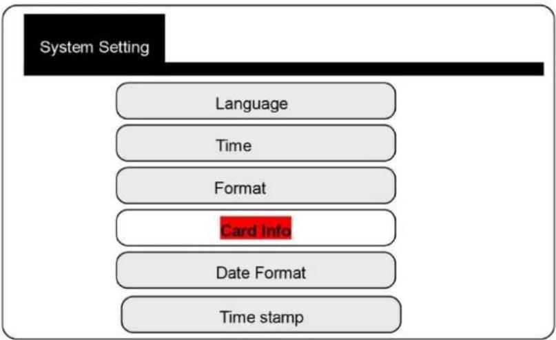 PCE IVE 320 - SD card capacity check - 1