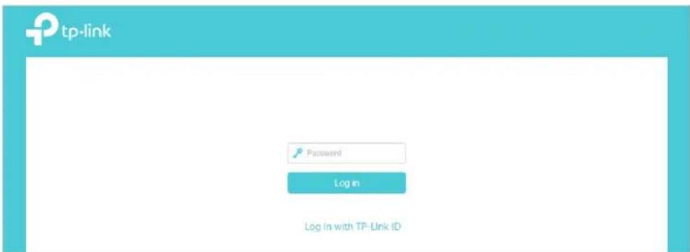 tp-link Password Log in Log In with TP-Link ID