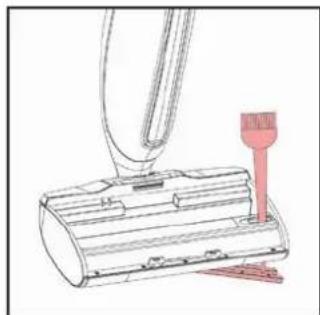 THOMAS Bionic Washstick - Очищення дренажного лотка та фільтрувальної губки - 2