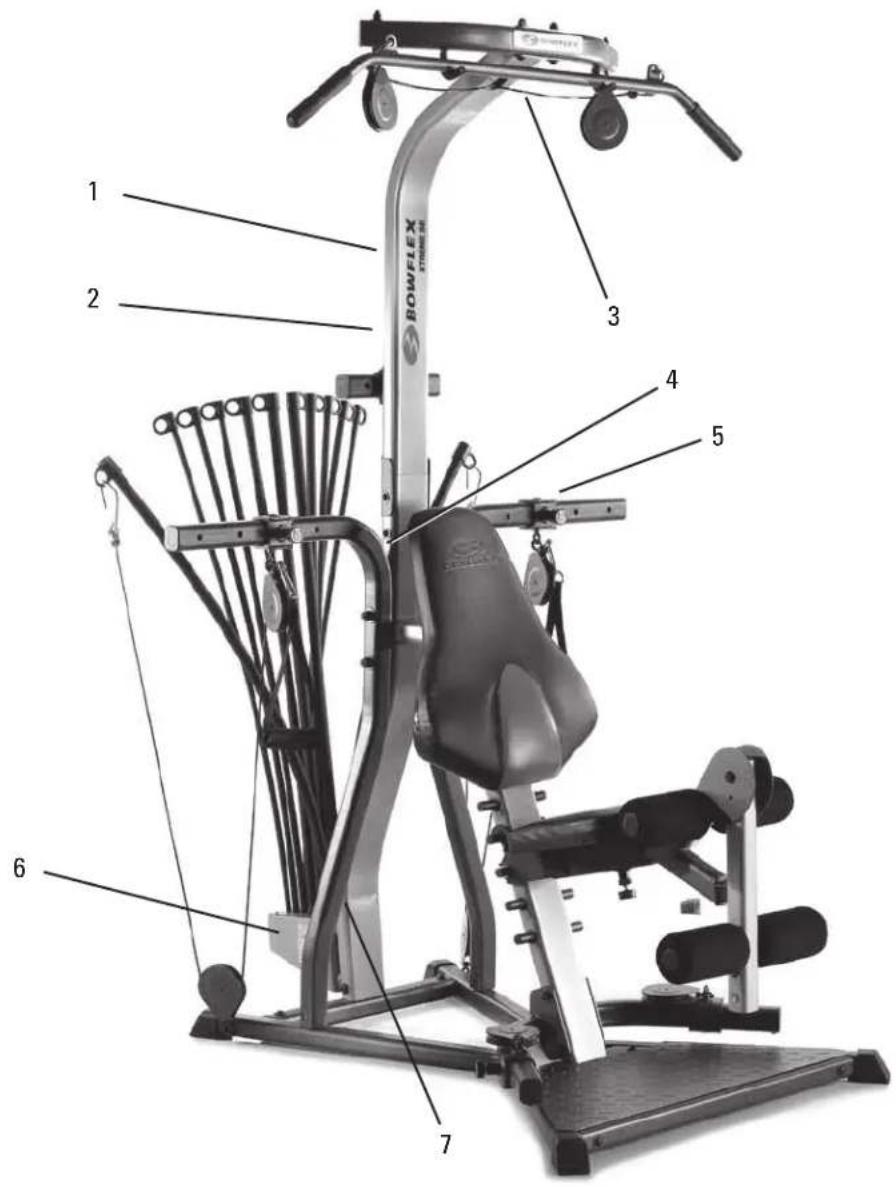 1 2 3 4 5 6 7 BOWFLEX