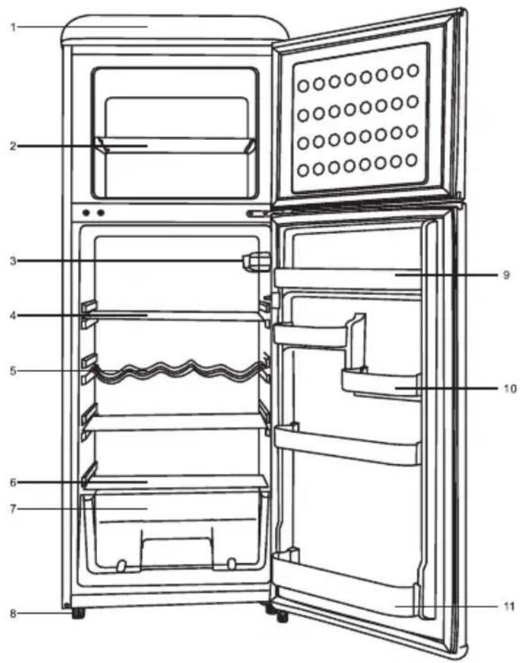 CEEM BFR 310 - BEZEICHNUNG DER TEILE - 1