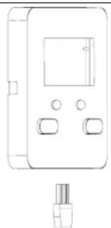 JUNG 132WS - Direct connection of the sensor cable to the attachment - 1