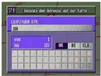 Anzeige der Adresse auf der Karte LEIPZIGER STR. 106 von 1 bis 137 OK BS CLR