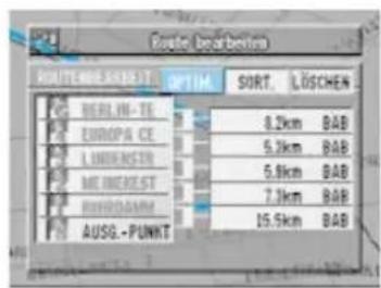 Route bearbeiters RUTTER AIRPORTS OPTIM SORT. LÜSCHEN BERLIN-TE EUROPA CE LUNIFERSTR ME INEREST RUNGDAHAM AUSG-PUNKT 8,2km BAB 5,3km BAB 5,9km BAB 7,1km BAB 15,5km BAB