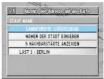 Anzahlte der Adresse auf der Karte STADT NAME LANDEWEITE SOROTESIGNE NAMEN DER STADT EINGEBEN 5 NACHBARSTÄDTE ANZEIGEN LAST 1 : BERLIN