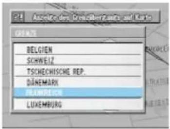 Anzahl des Grenzberzücks und Kärte GRENZIE BELGIEN SCHWEIZ TSCHECHISCHE REP. DÄNEMARK FRANKREDUCE LUXEMBURG