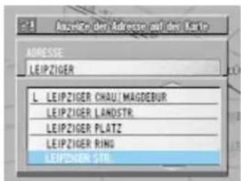 Anzahl der Adresse auf den Karte ADRESSE LEIPZIGER L LEIPZIGER CHAU: MAGDEBUR LEIPZIGER LANDSTR. LEIPZIGER PLATZ LEIPZIGER RING LEIPZIGER STR.