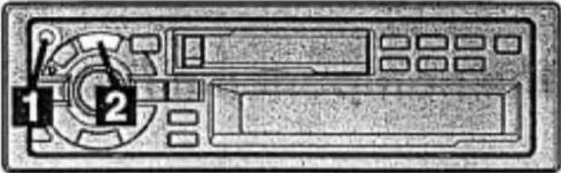 ALPINE TDA-7550R - Grundlegende Bedienvorgänge - 1