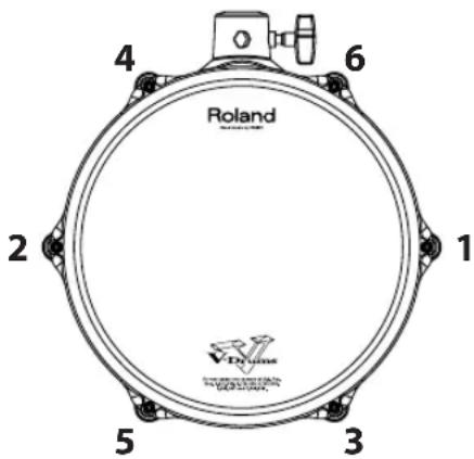 4 6 Roland 1 2 5 3 V'Dryans
