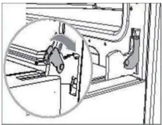 Magic Chef MCSPG30SL - Replacing the oven door - 3