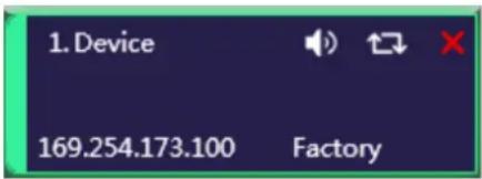 1. Device 169.254.173.100 Factory