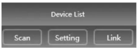 Device List Scan Setting Link