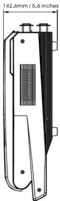 142.6mm / 5.6 inches