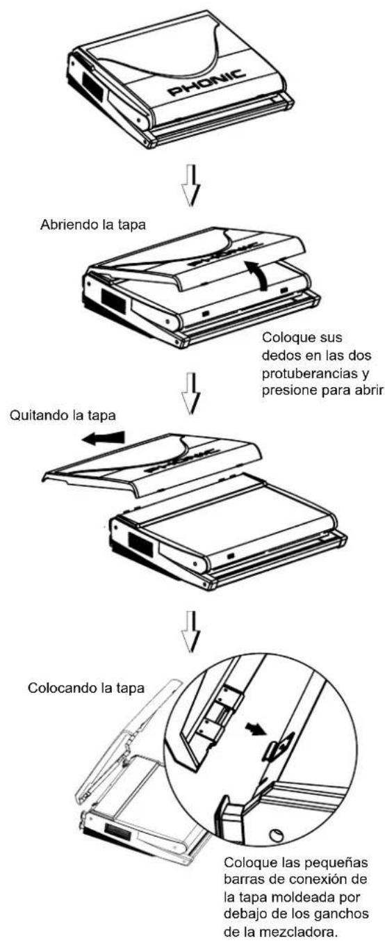 PHONIC POWERPOD K-12 Plus - Cubierta Protectora Moldeada - 1