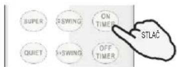 SUPER SWING ON TIMER QUIET SHWING OFF TIMER STLAÇ