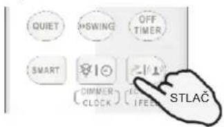 QUIET INSWING OFF TIMER SMART DIMMER CLOCK STLAČ